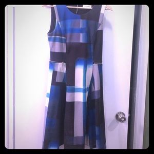 Calvin Klein Color-Block Dress